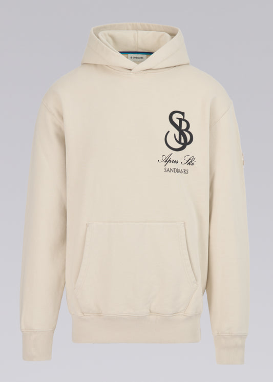 Sandbanks SB Après Ski Hoodie - Stone