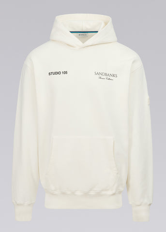 Sandbanks Riviera Collection Hoodie- Natural