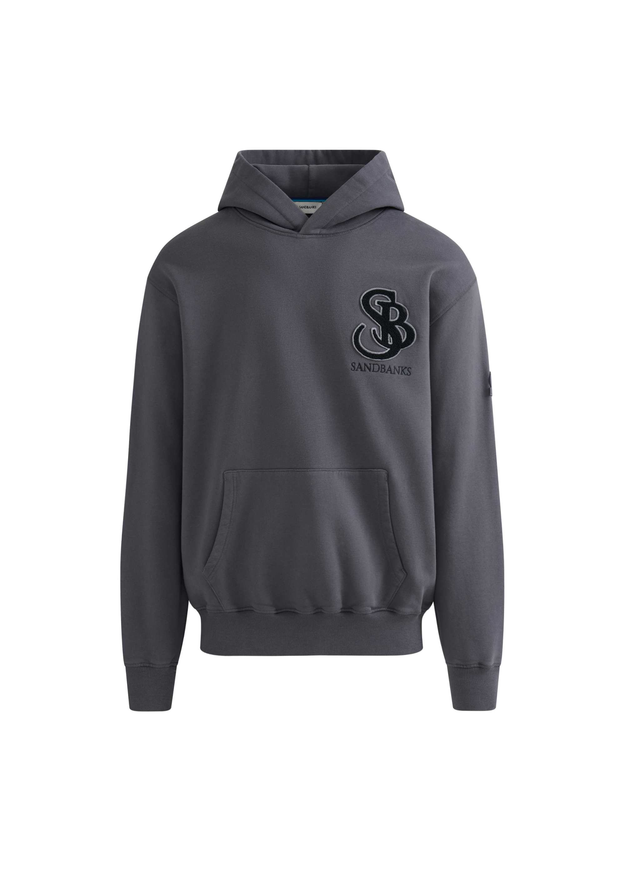 Boucle SB Badge Hoodie - Anthracite