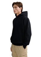 Riviera Collection Logo Print Hoodie - Black