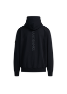 Riviera Collection Logo Print Hoodie - Black