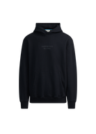 Riviera Collection Logo Print Hoodie - Black