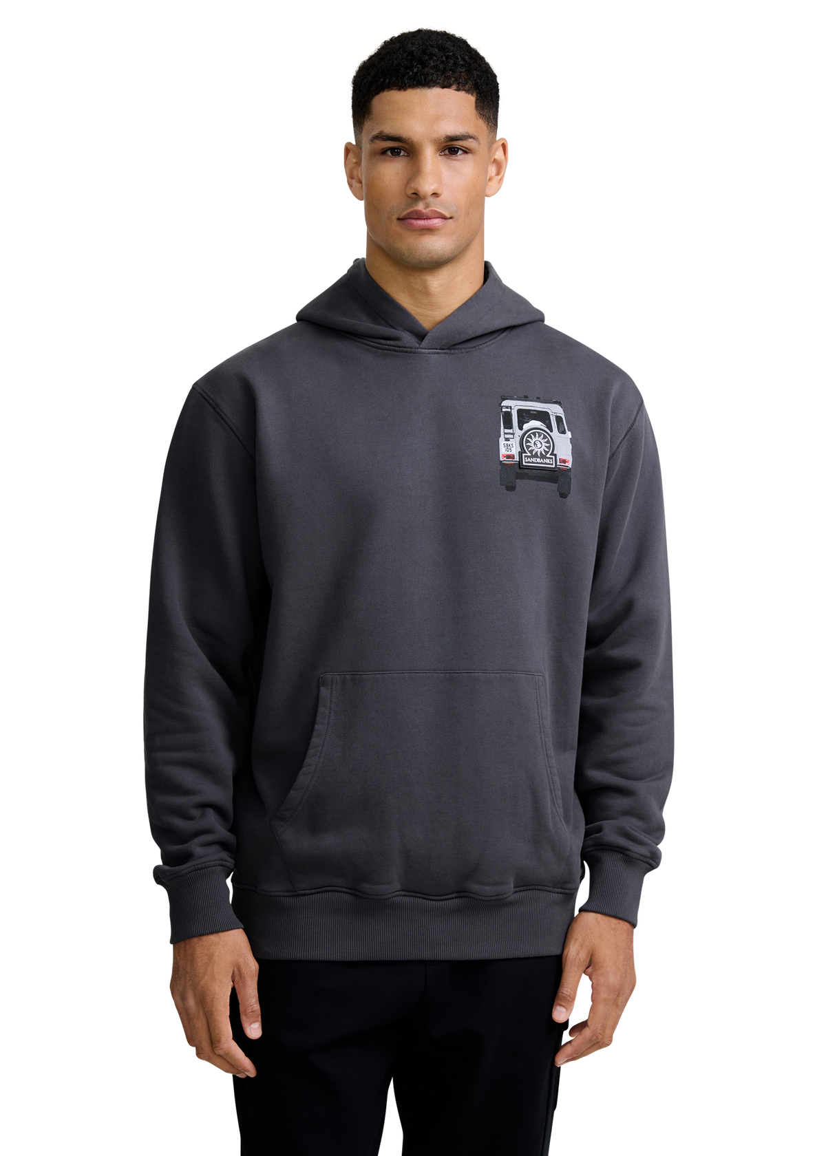 Sandbanks Unlimited Adventure Hoodie - Anthracite