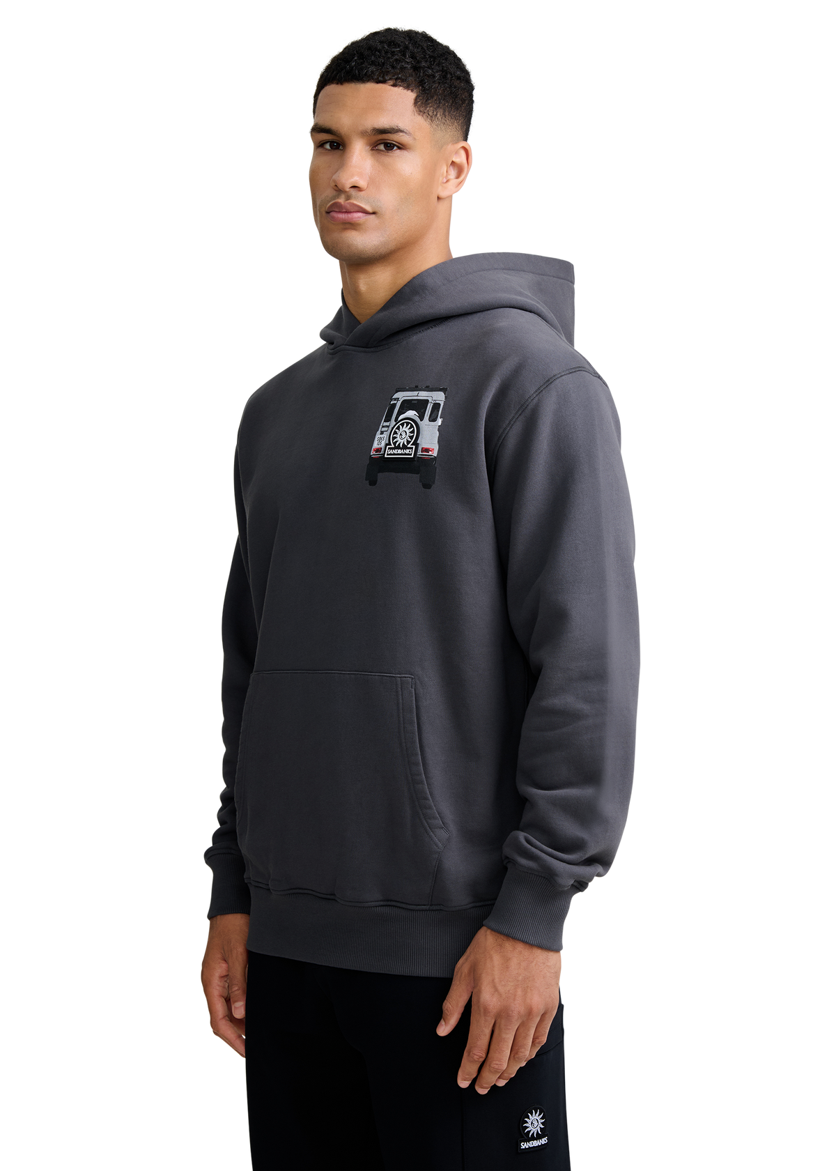Sandbanks Unlimited Adventure Hoodie - Anthracite