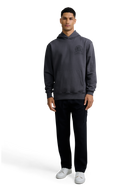 Sandbanks Sonar Print Hoodie - Anthracite