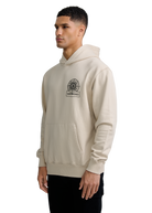 Sandbanks Sonar Print Hoodie - Stone/Black