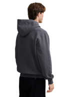 SB Embroidered Cotton Hoodie - Anthracite