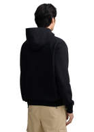 SB Embroidered Cotton Hoodie - Black