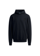 SB Embroidered Cotton Hoodie - Black