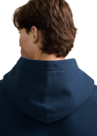 SB Embroidered Cotton Hoodie - Navy