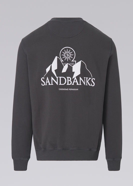 Sandbanks Unlimited Adventure Sweatshirt - Anthracite