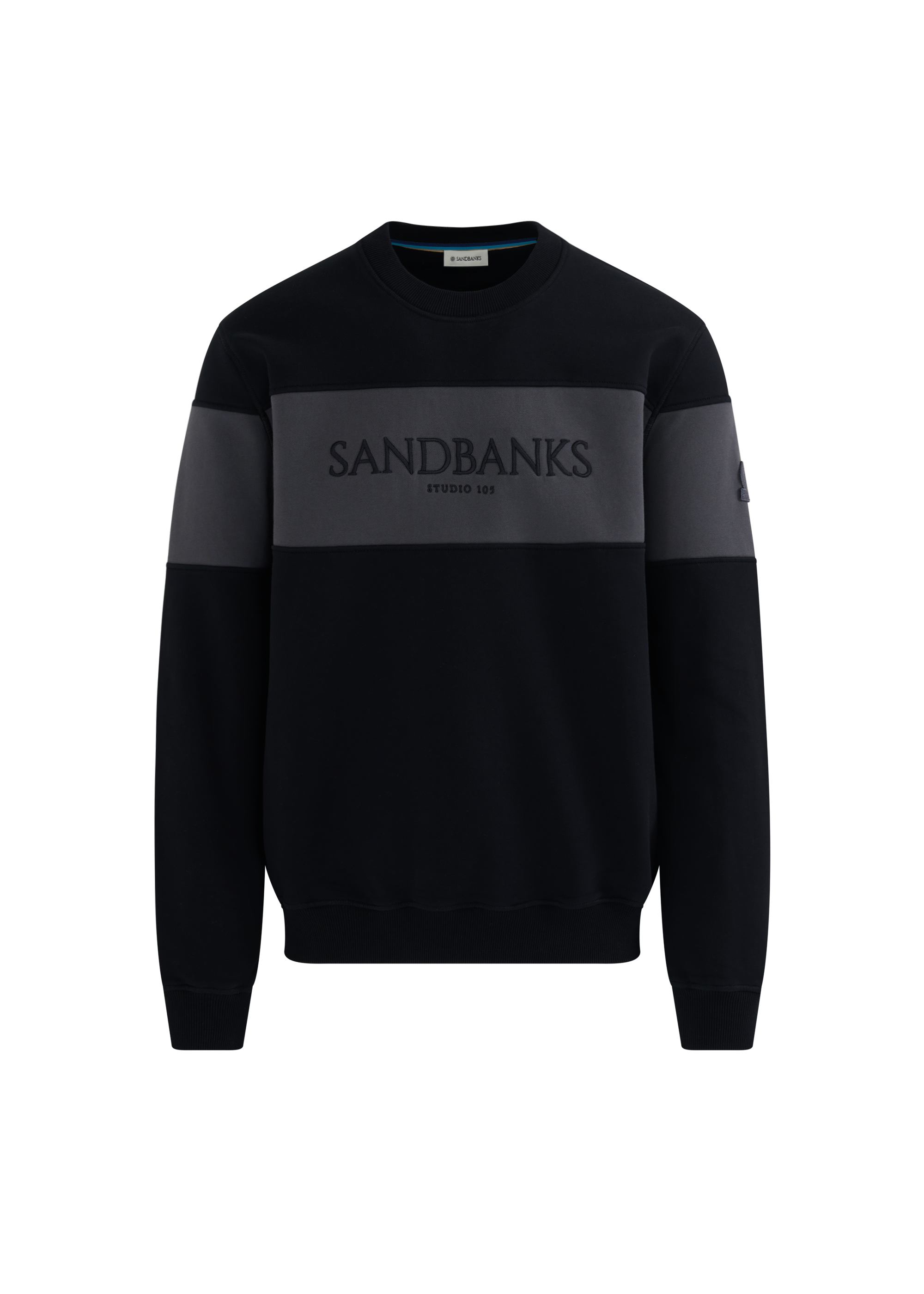 Panel Sweatshirt - Black