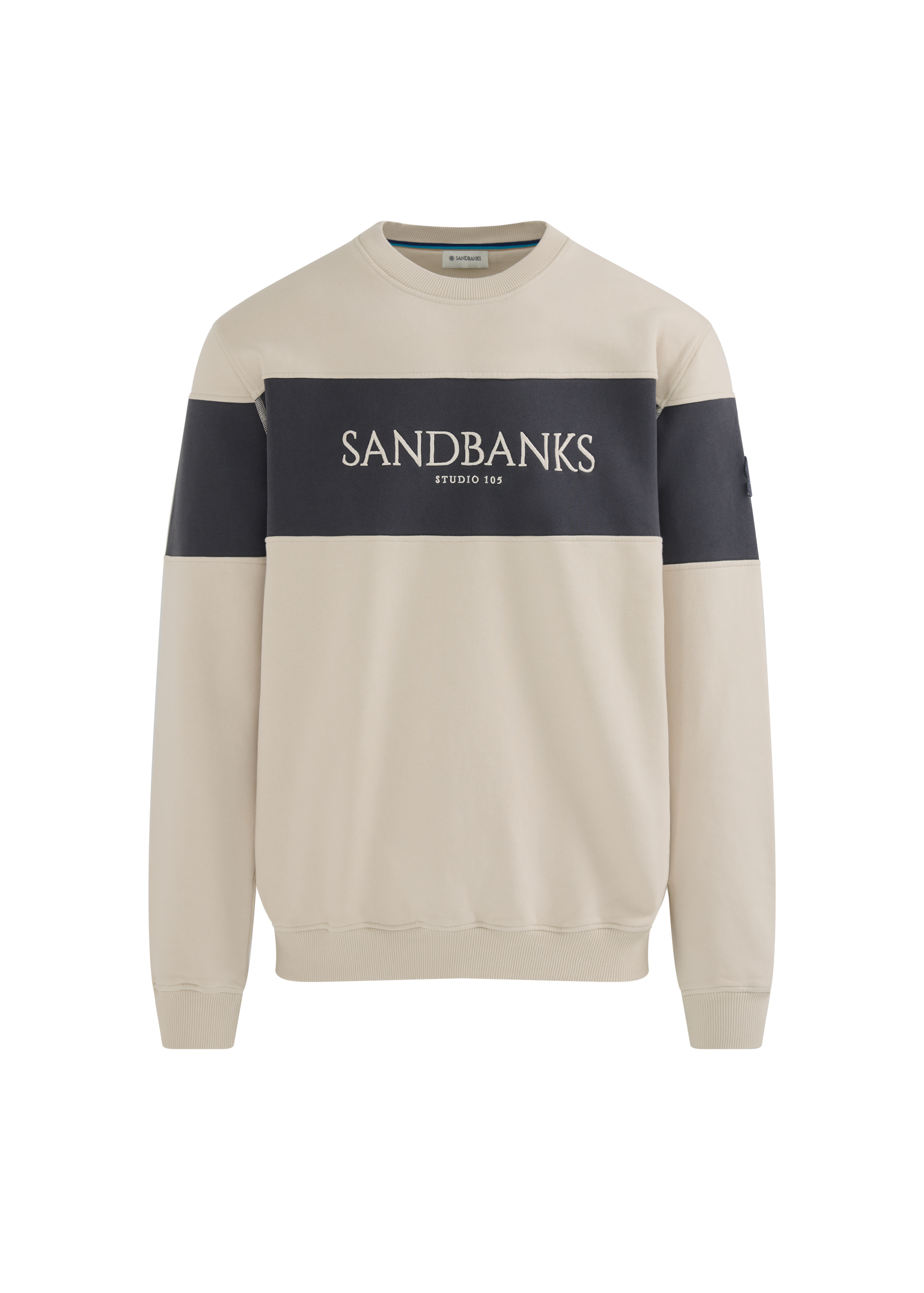 Panel Sweatshirt - Stone