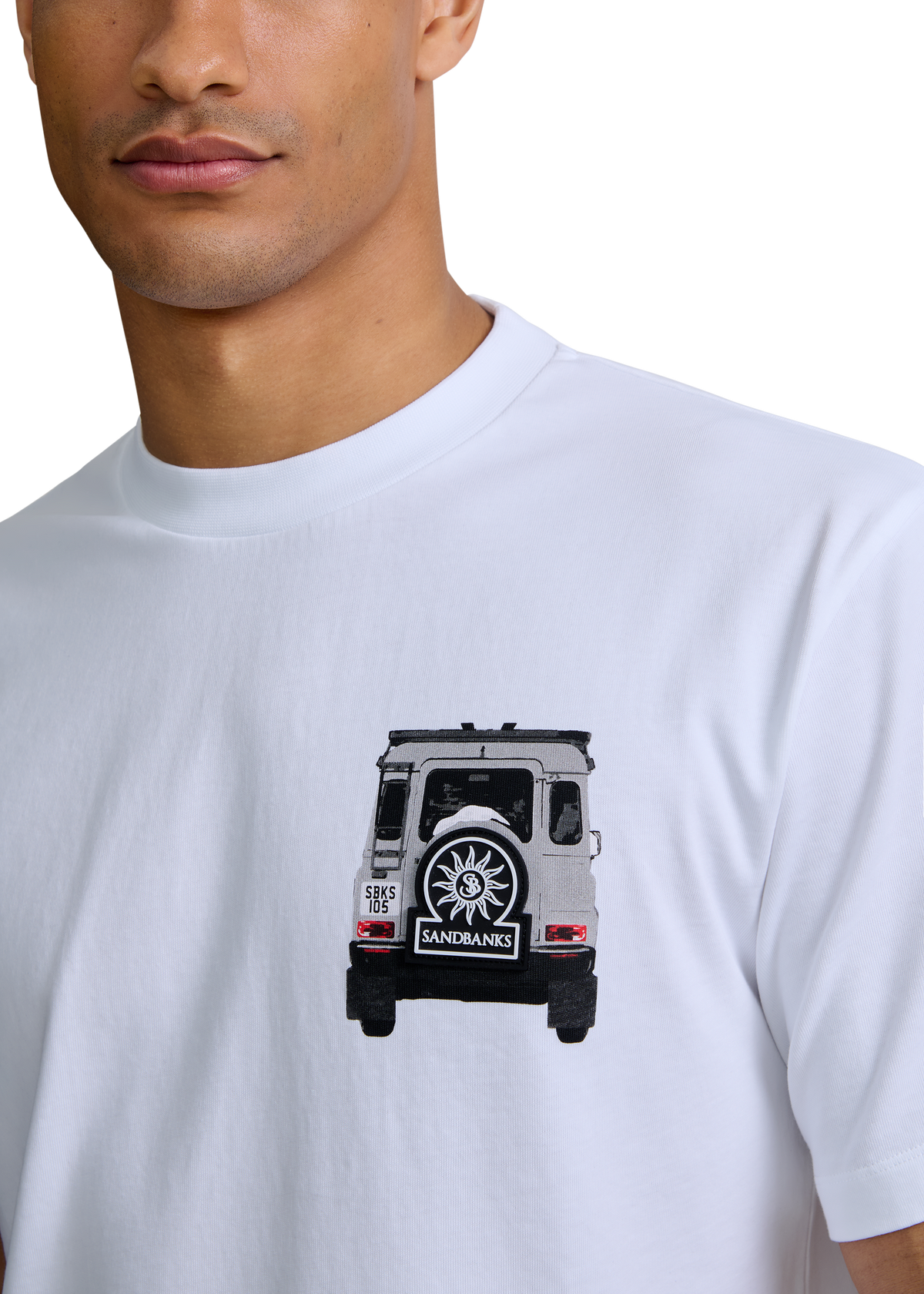 Sandbanks Unlimited Adventure T-shirt - White