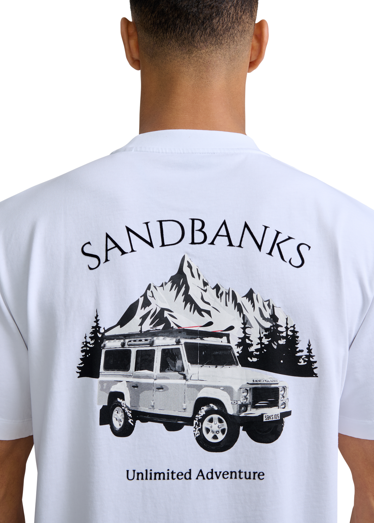 Sandbanks Unlimited Adventure T-shirt - White