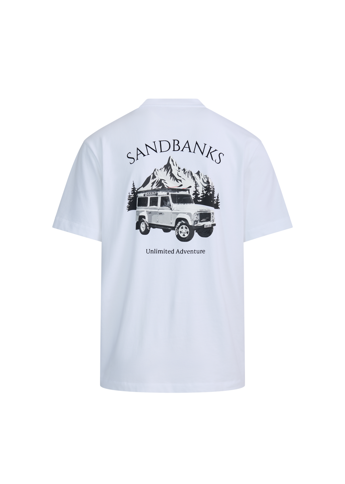Sandbanks Unlimited Adventure T-shirt - White