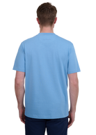 Sandbanks Logo Print Double Jersey T-shirt - Dusty Blue
