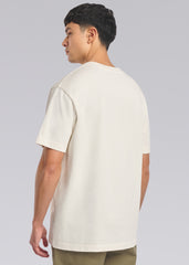 Sandbanks Raised Rubber Print T-Shirt - Natural