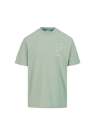 Sandbanks Logo Print Double Jersey T-shirt - Sage