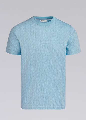 Sandbanks Monogram T-Shirt - Crystal Blue