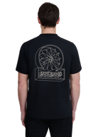 Sandbanks 3D Logo Print T-shirt - Black