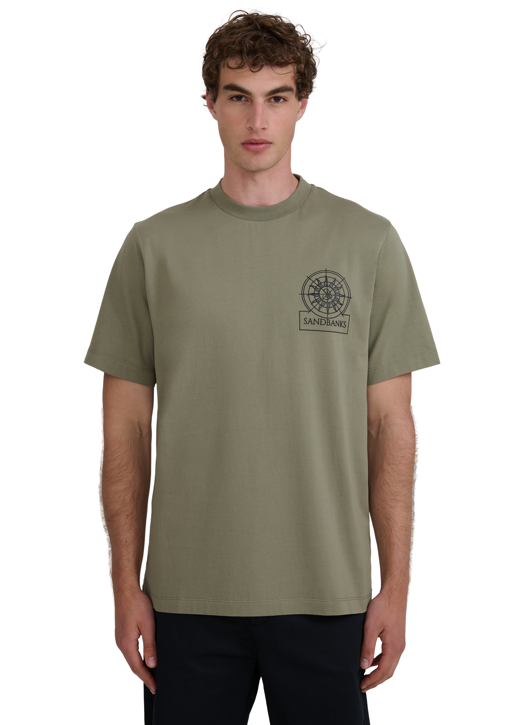 Sandbanks Sonar T-Shirt - Army
