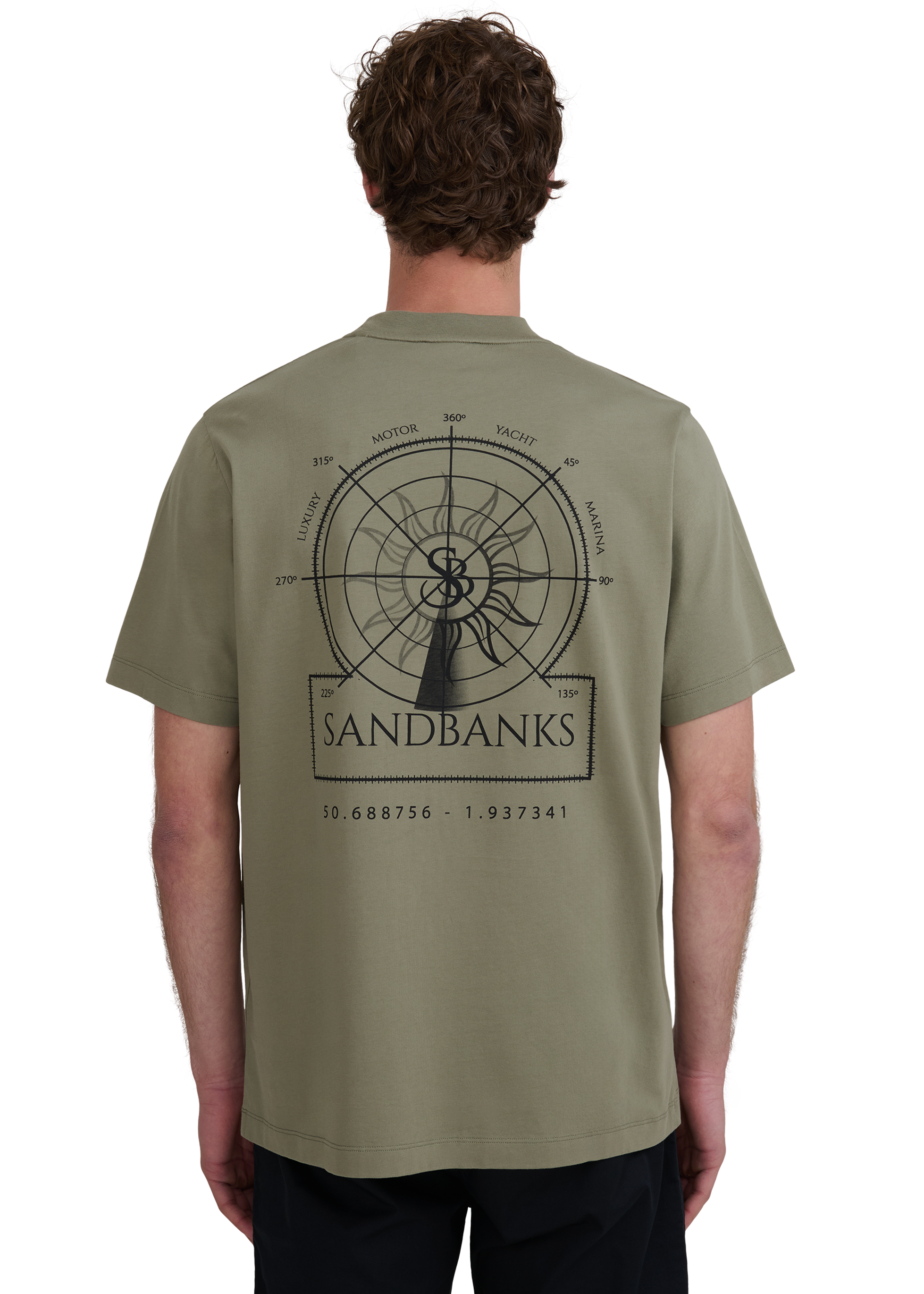 Sandbanks Sonar T-Shirt - Army