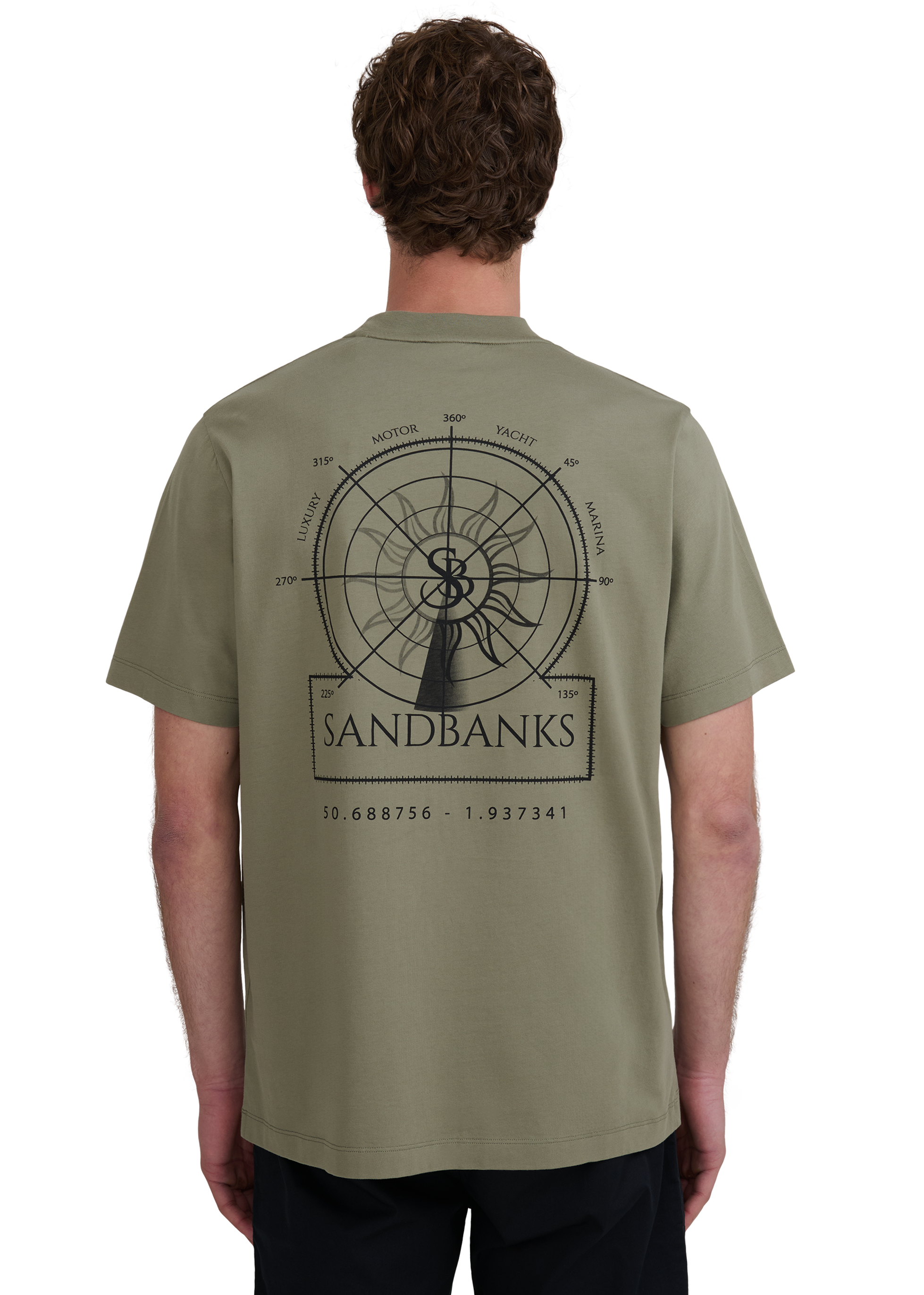 Sandbanks Sonar T-Shirt - Army