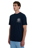 Sandbanks Sonar T-Shirt - Navy/White