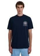 Sandbanks Sonar T-Shirt - Navy/White