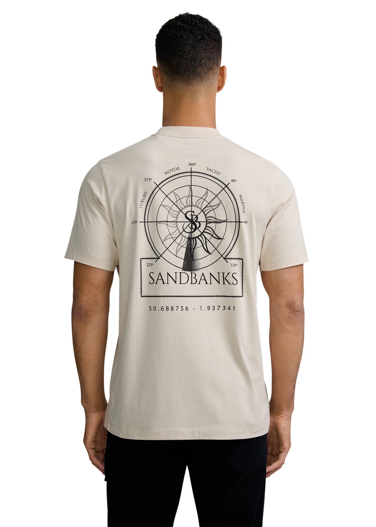Sandbanks Sonar T-Shirt - Stone