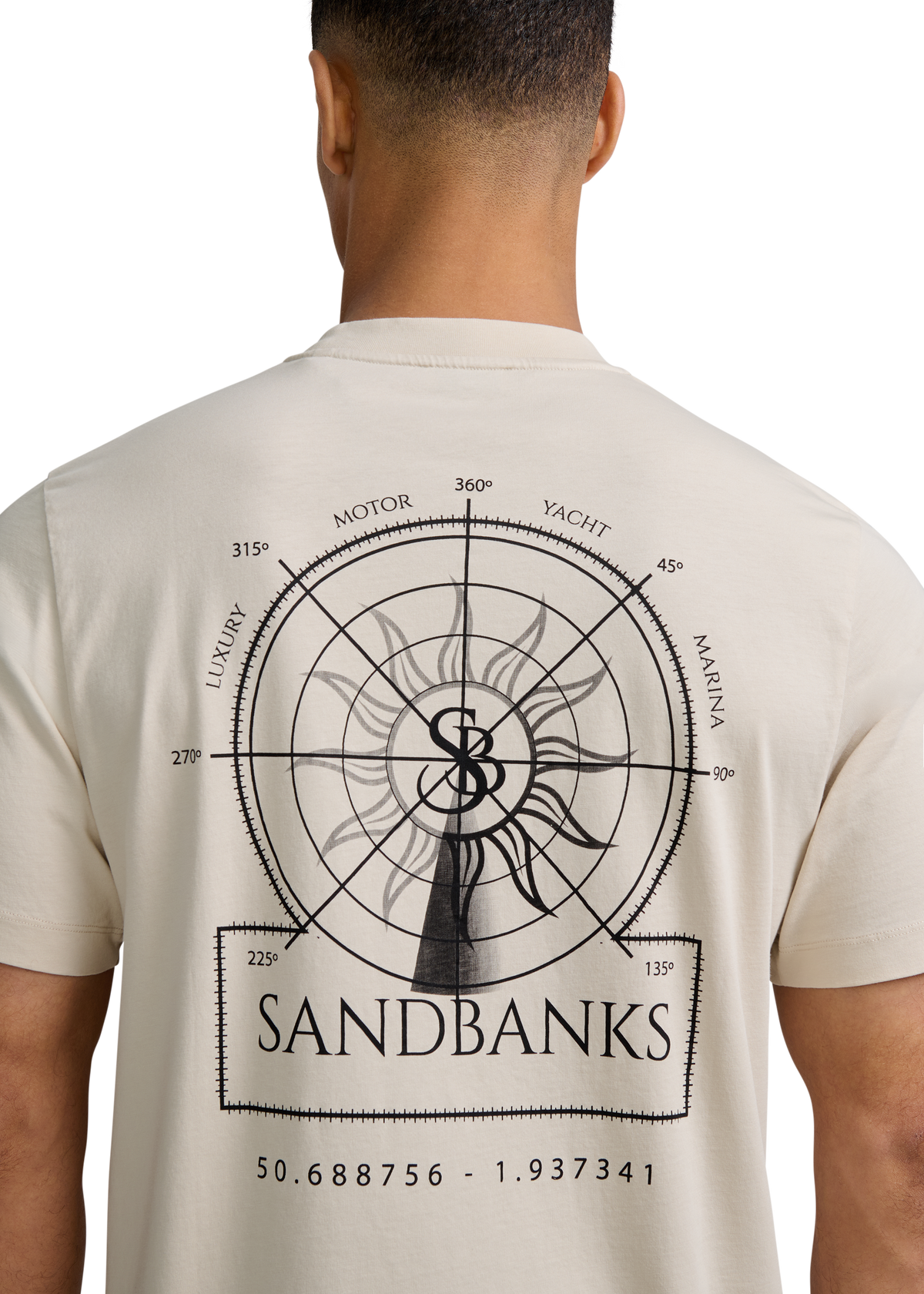 Sandbanks Sonar T-Shirt - Stone