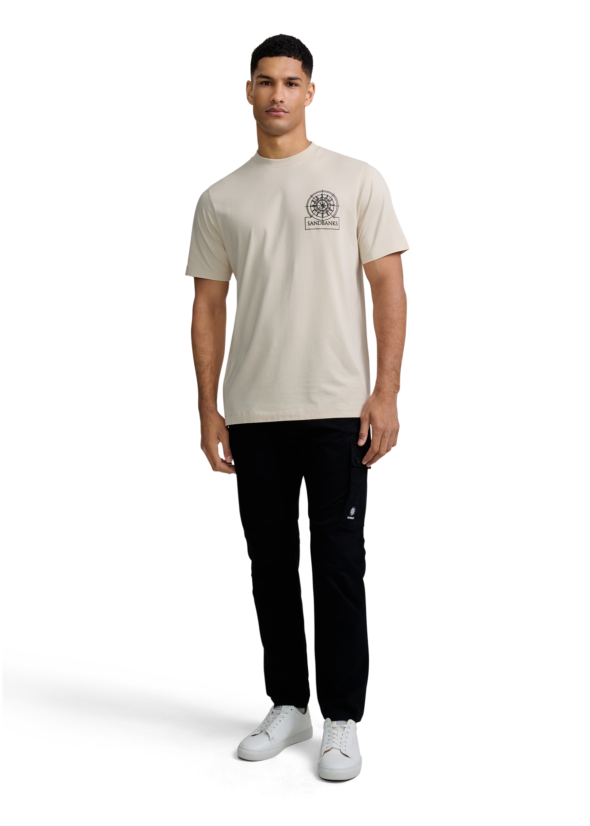 Sandbanks Sonar T-Shirt - Stone