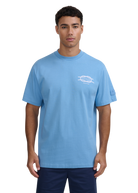 Sandbanks Yacht Club T-Shirt - Dusty Blue
