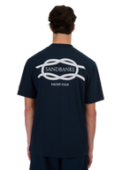 Sandbanks Yacht Club T-Shirt- Navy
