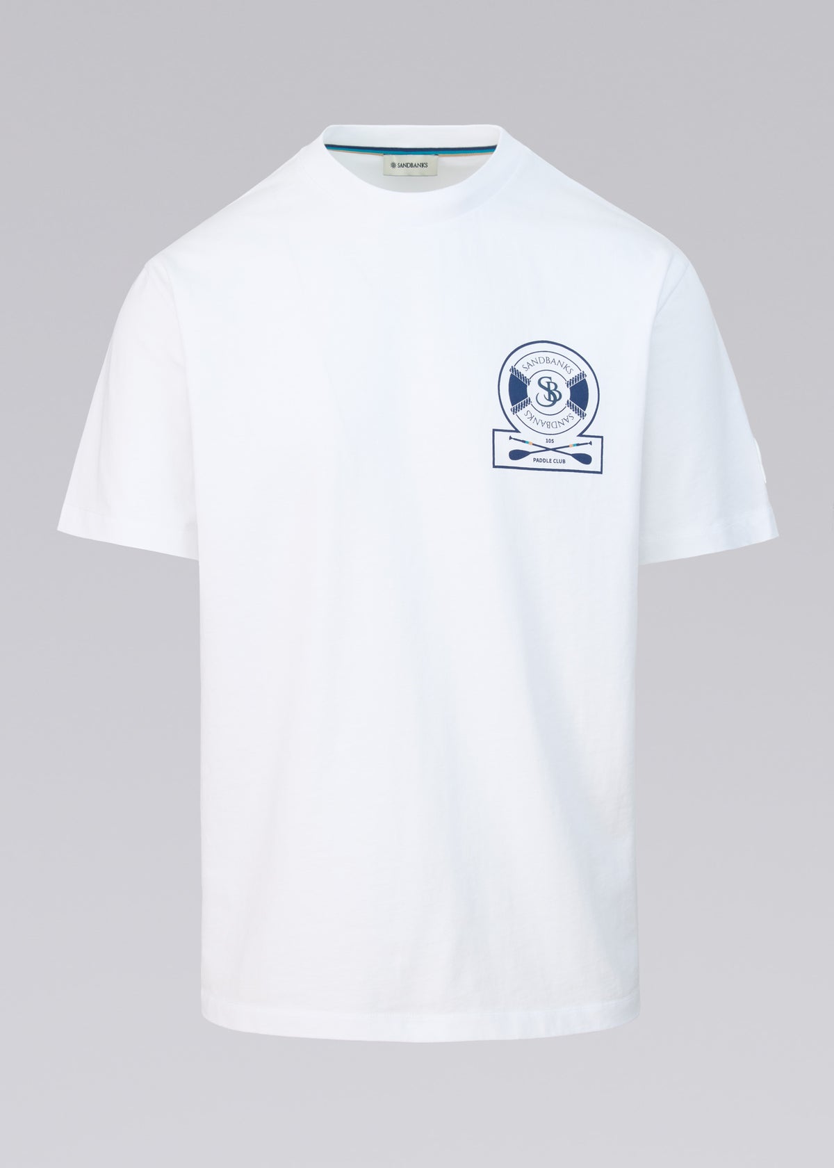 Sandbanks Paddle Club T-Shirt- White