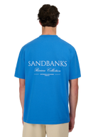 Sandbanks Riviera Collection T-Shirt - Cobalt Blue