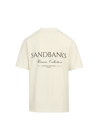 Sandbanks Riviera Collection T-Shirt - Natural