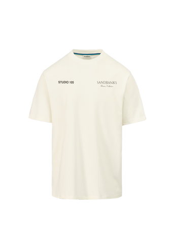 Sandbanks Riviera Collection T-Shirt - Natural