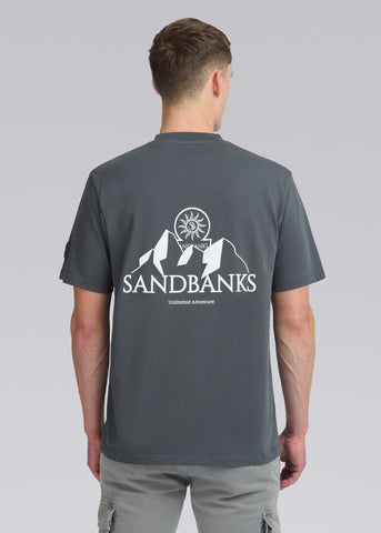 Sandbanks Unlimited Adventure T-Shirt - Anthracite