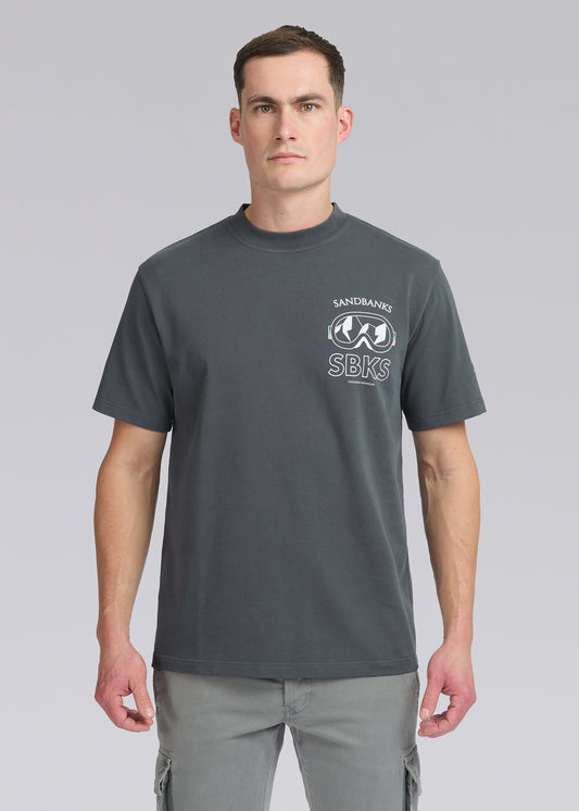 Sandbanks Unlimited Adventure T-Shirt - Anthracite