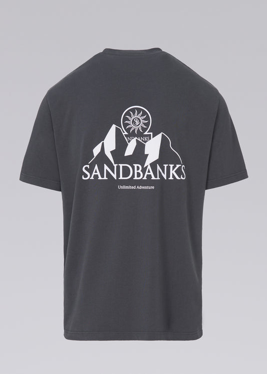 Sandbanks Unlimited Adventure T-Shirt - Anthracite