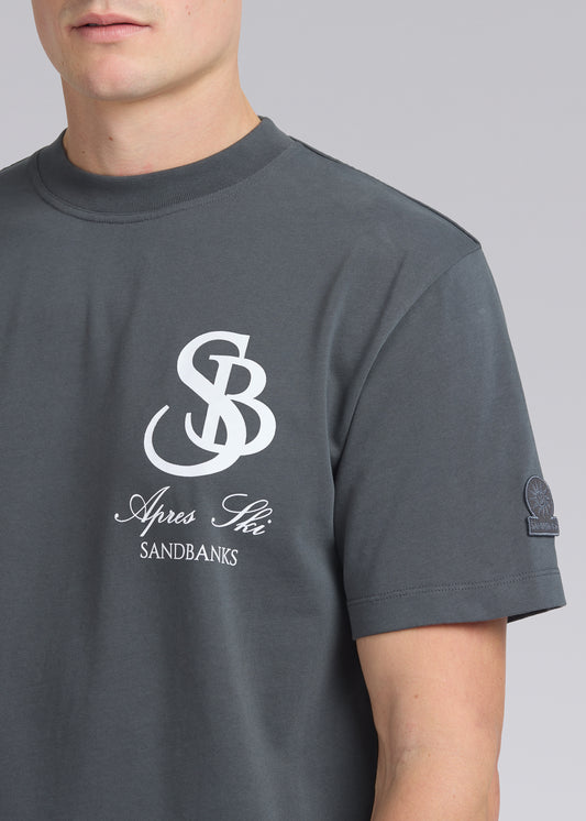 Sandbanks SB Après T-Shirt - Anthracite