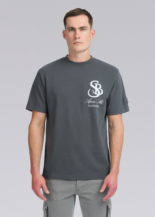 Sandbanks SB Après Ski T-Shirt - Anthracite