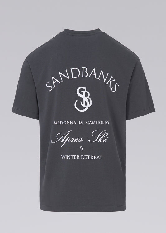 Sandbanks SB Après T-Shirt - Anthracite