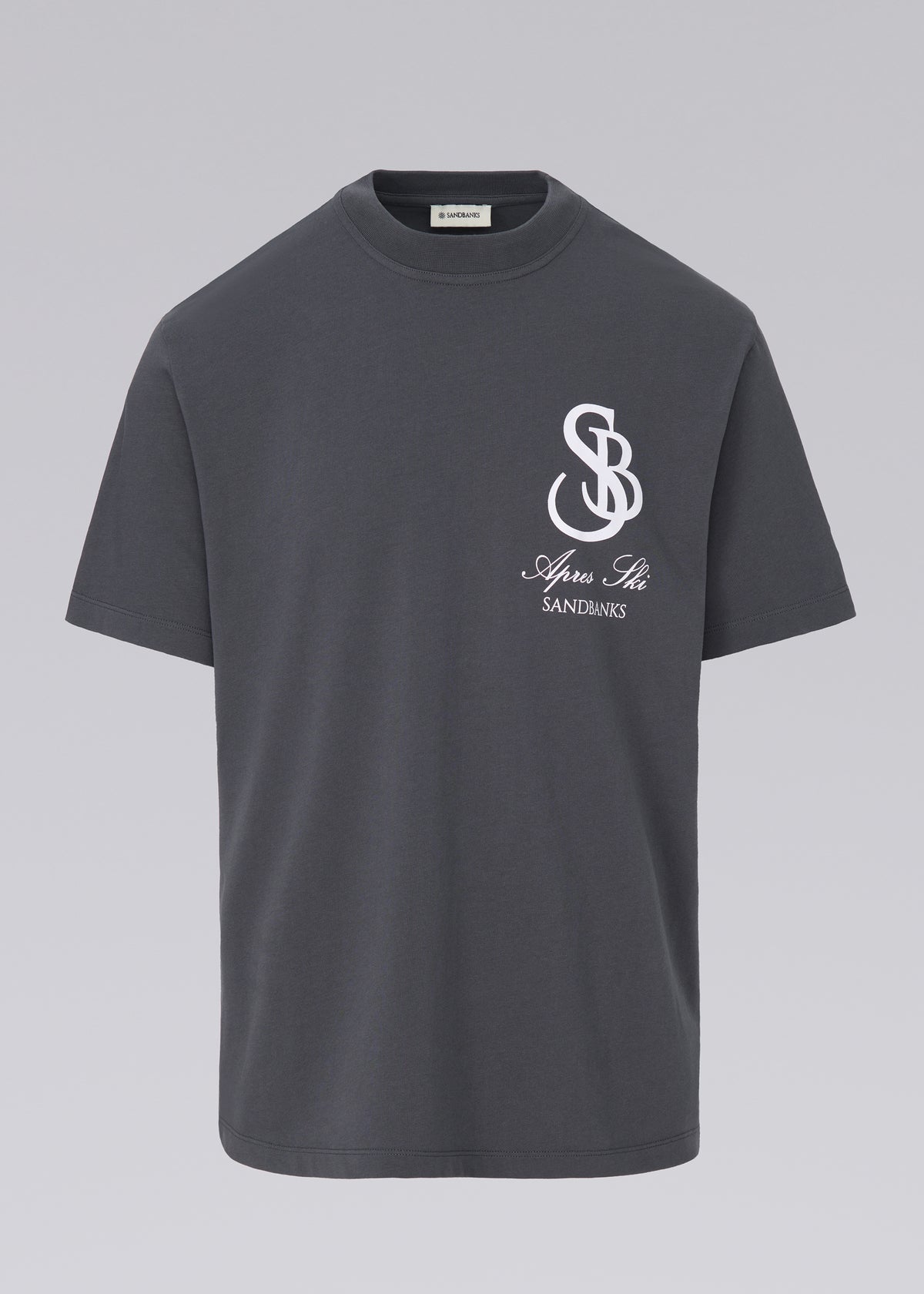 Sandbanks SB Après T-Shirt - Anthracite