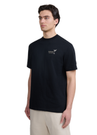 Sandbanks Coastal Spirit T-Shirt - Black