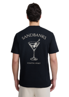 Sandbanks Coastal Spirit T-Shirt - Black