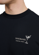 Sandbanks Coastal Spirit T-Shirt - Black