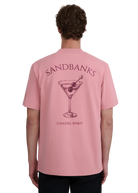Sandbanks Coastal Spirit T-Shirt - Dusty Pink